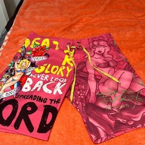 Ed Hardy board shorts
